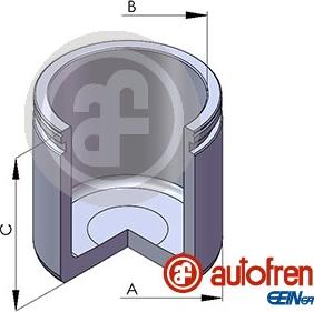 AUTOFREN SEINSA D02569 - Поршень, гальмівний супорт autodetail.com.ua