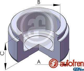 AUTOFREN SEINSA D025601 - Поршень, гальмівний супорт autodetail.com.ua