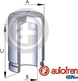 AUTOFREN SEINSA D025254 - Поршень, гальмівний супорт autodetail.com.ua