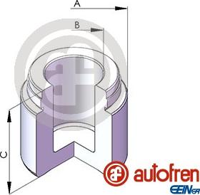 AUTOFREN SEINSA D025485 - Поршень, гальмівний супорт autodetail.com.ua