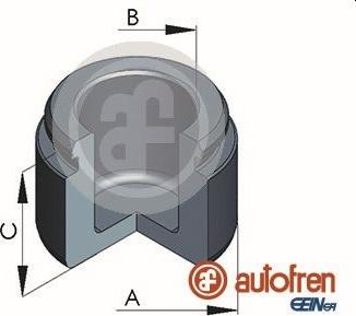 AUTOFREN SEINSA D025407 - Поршень, гальмівний супорт autodetail.com.ua