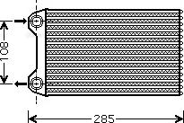 Ava Quality Cooling AIA6223 - Теплообмінник, система опалення салону autodetail.com.ua