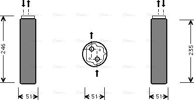 Ava Quality Cooling RT D094 - Осушувач, система кондиціонування повітря autodetail.com.ua