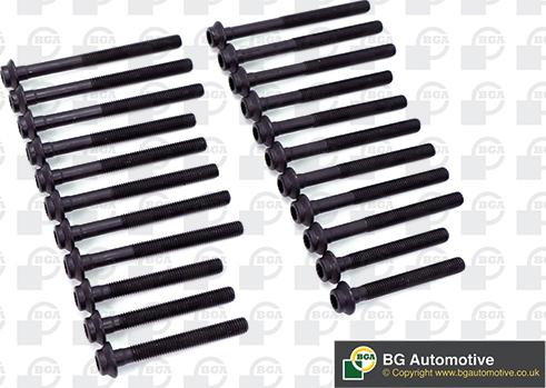 BGA BK6360 - Комплект гвинтів голівки циліндра autodetail.com.ua