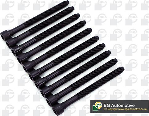 BGA BK3346 - Комплект гвинтів голівки циліндра autodetail.com.ua