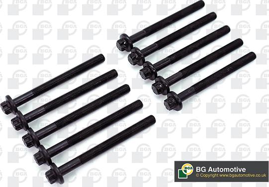BGA BK3357 - Комплект гвинтів голівки циліндра autodetail.com.ua