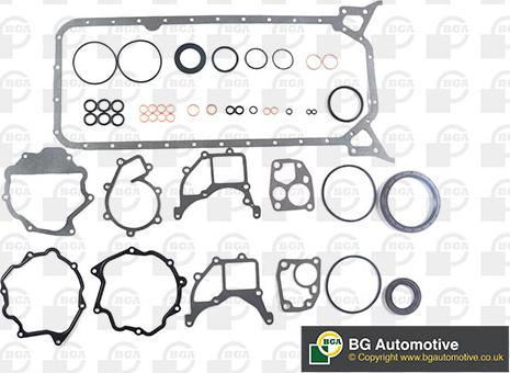 BGA CK3348 - Комплект ущільнень, картер autodetail.com.ua