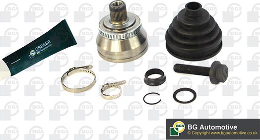 BGA CV0100A - Комплект шарнірів, приводний вал autodetail.com.ua