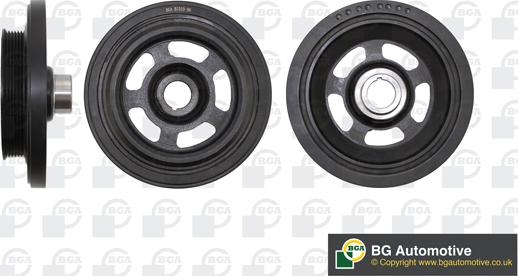 BGA DP0821 - Шків, колінчатий вал autodetail.com.ua