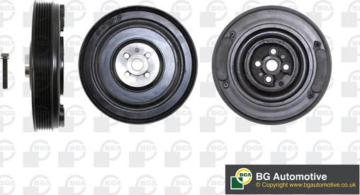 BGA DP2976K - Шків, колінчатий вал autodetail.com.ua