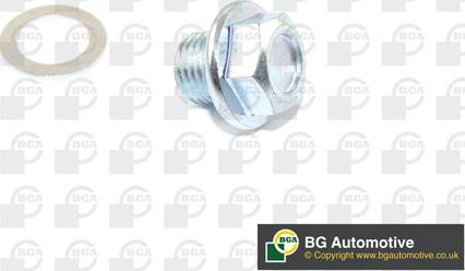 BGA PK2500 - Пробка, оливний піддон autodetail.com.ua