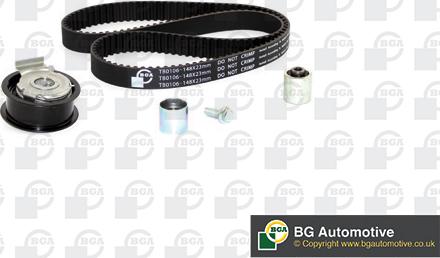 BGA TB0106K - Комплект зубчастих ременів autodetail.com.ua