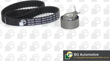 BGA TB7300K - Комплект зубчастих ременів autodetail.com.ua