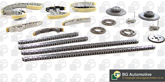 BGA TC0196FK - Комплект ланцюгів привода autodetail.com.ua