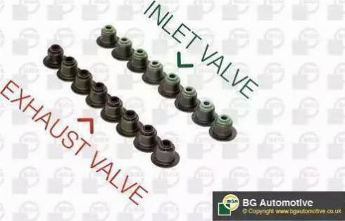BGA VK6338 - Комплект ущільнень, шток клапана autodetail.com.ua