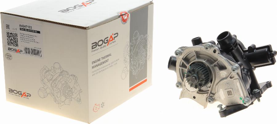 BOGAP A4247103 - Водяний насос autodetail.com.ua