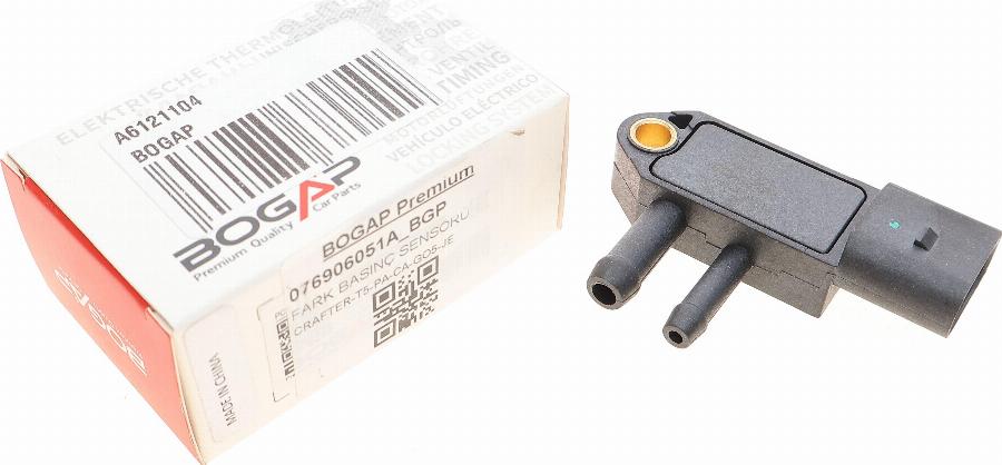 BOGAP A6121104 - Датчик, тиск ВГ autodetail.com.ua