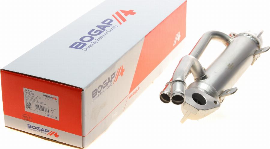 BOGAP A6320158 - Радіатор, система рециркуляції ВГ autodetail.com.ua