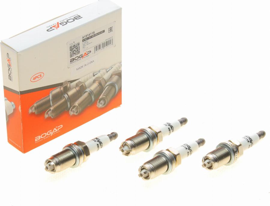 BOGAP A1514118 - Свічка запалювання autodetail.com.ua
