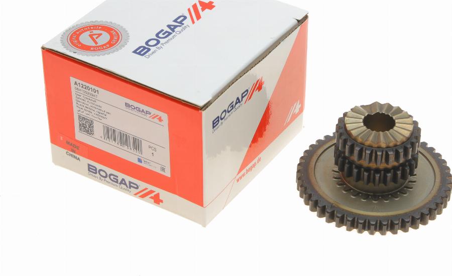 BOGAP A1220101 - Зубчасте колесо, колінчатий вал autodetail.com.ua