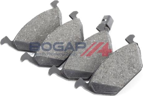 BOGAP A8210257 - Комплект гальмівних накладок, дискове гальмо autodetail.com.ua