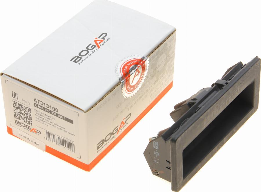 BOGAP A7313106 - Перемикач, механізм розблокування кришки бака autodetail.com.ua