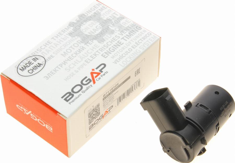 BOGAP B7119104 - Датчик, паркувальний датчик autodetail.com.ua