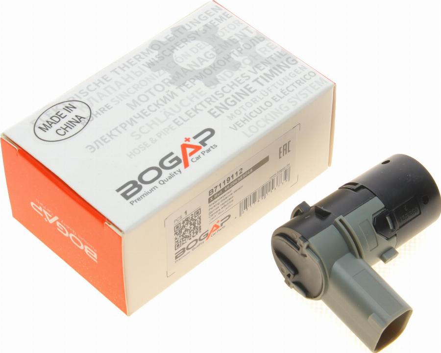 BOGAP B7119112 - Датчик, паркувальний датчик autodetail.com.ua