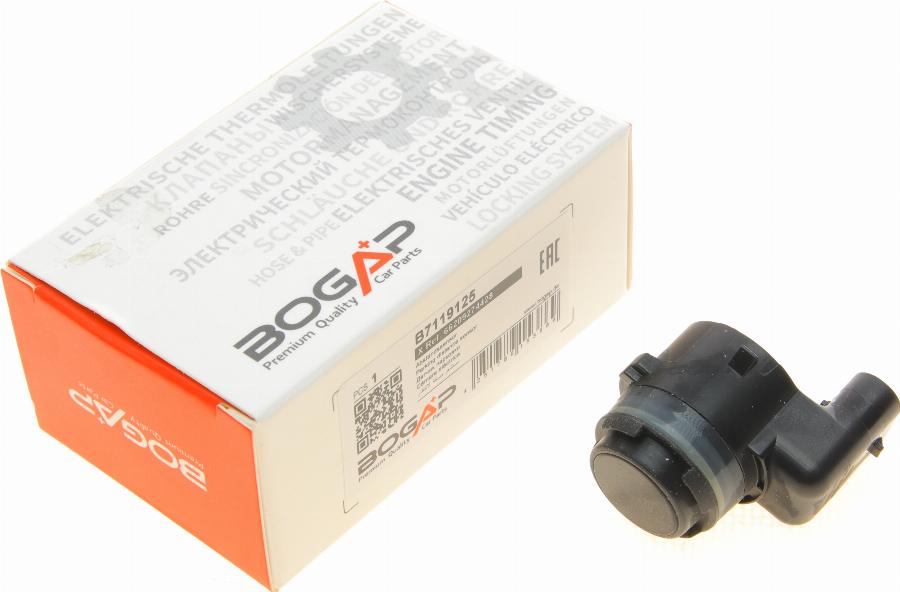 BOGAP B7119125 - Датчик, паркувальний датчик autodetail.com.ua