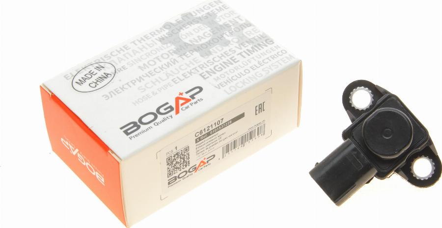 BOGAP C6121107 - Датчик, тиск впускної труби autodetail.com.ua