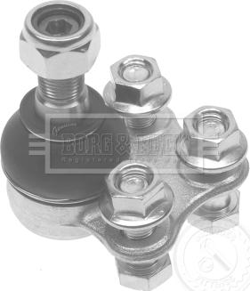 Borg & Beck BBJ5576 - Нижній/верхній кульовий шарнір autodetail.com.ua