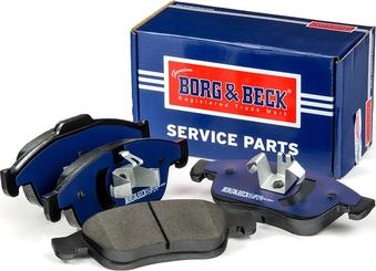 Borg & Beck BBP2098 - Комплект гальмівних накладок, дискове гальмо autodetail.com.ua