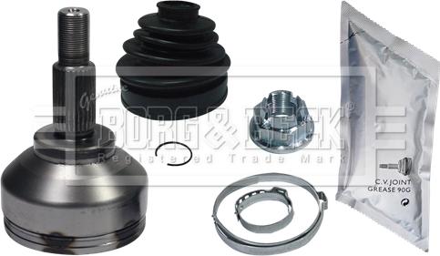 Borg & Beck BCJ1473 - Комплект шарнірів, приводний вал autodetail.com.ua