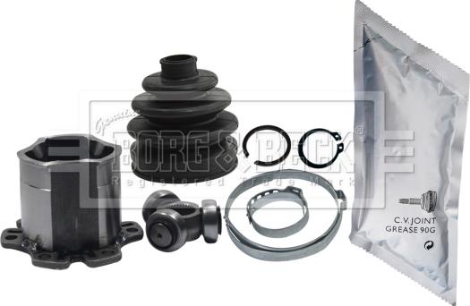 Borg & Beck BCJ1245 - Комплект шарнірів, приводний вал autodetail.com.ua