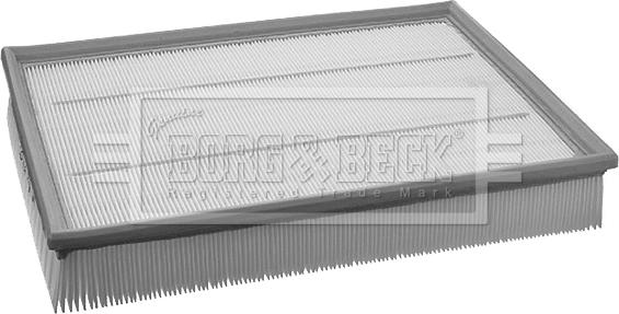 Borg & Beck BFA2015 - Повітряний фільтр autodetail.com.ua