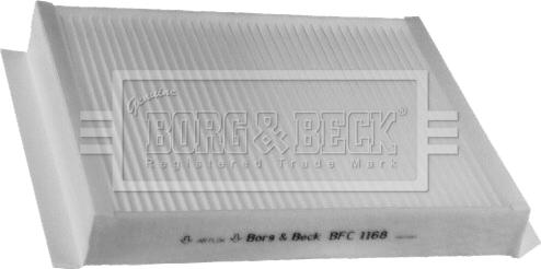 Borg & Beck BFC1168 - Фільтр, повітря у салоні autodetail.com.ua