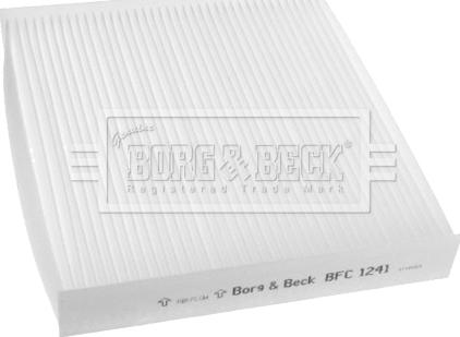 Borg & Beck BFC1241 - Фільтр, повітря у салоні autodetail.com.ua