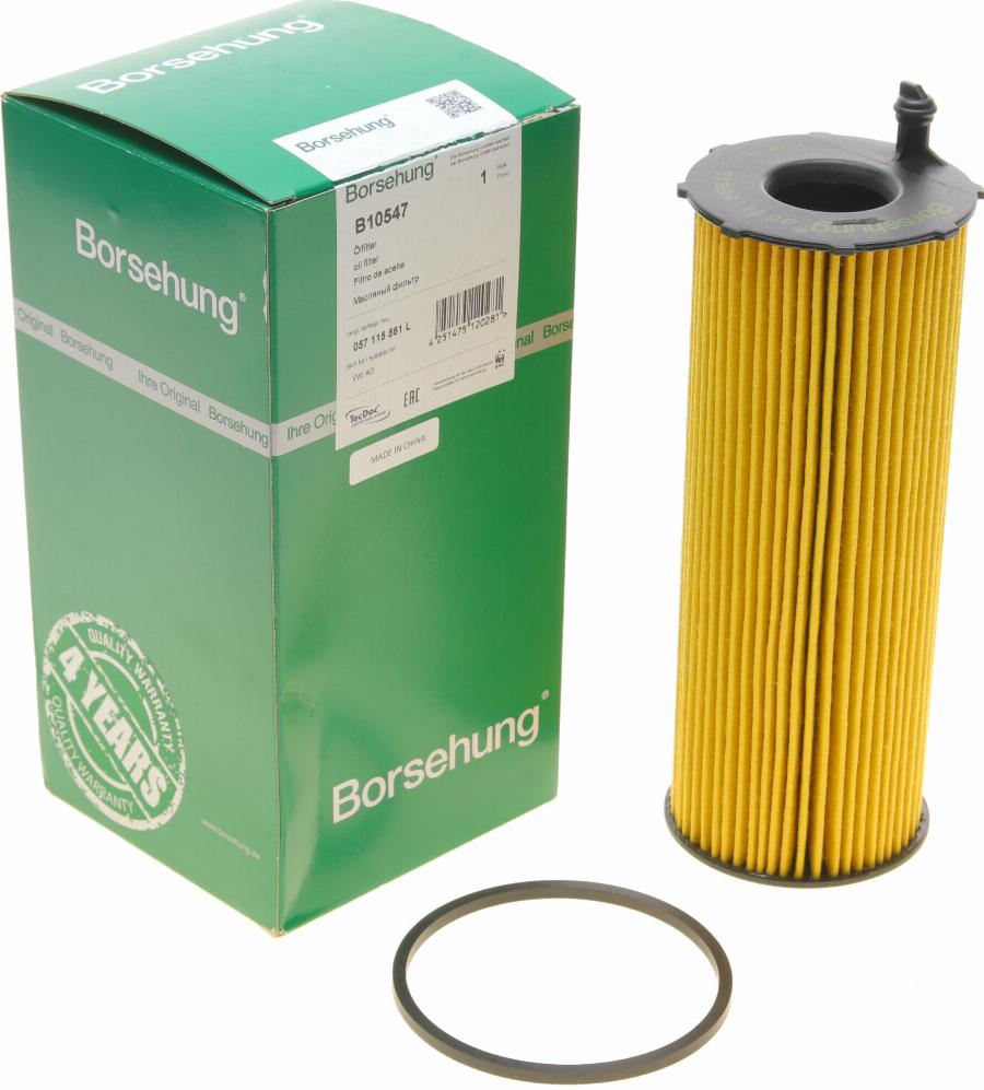 Borsehung B10547 - Оливний фільтр autodetail.com.ua
