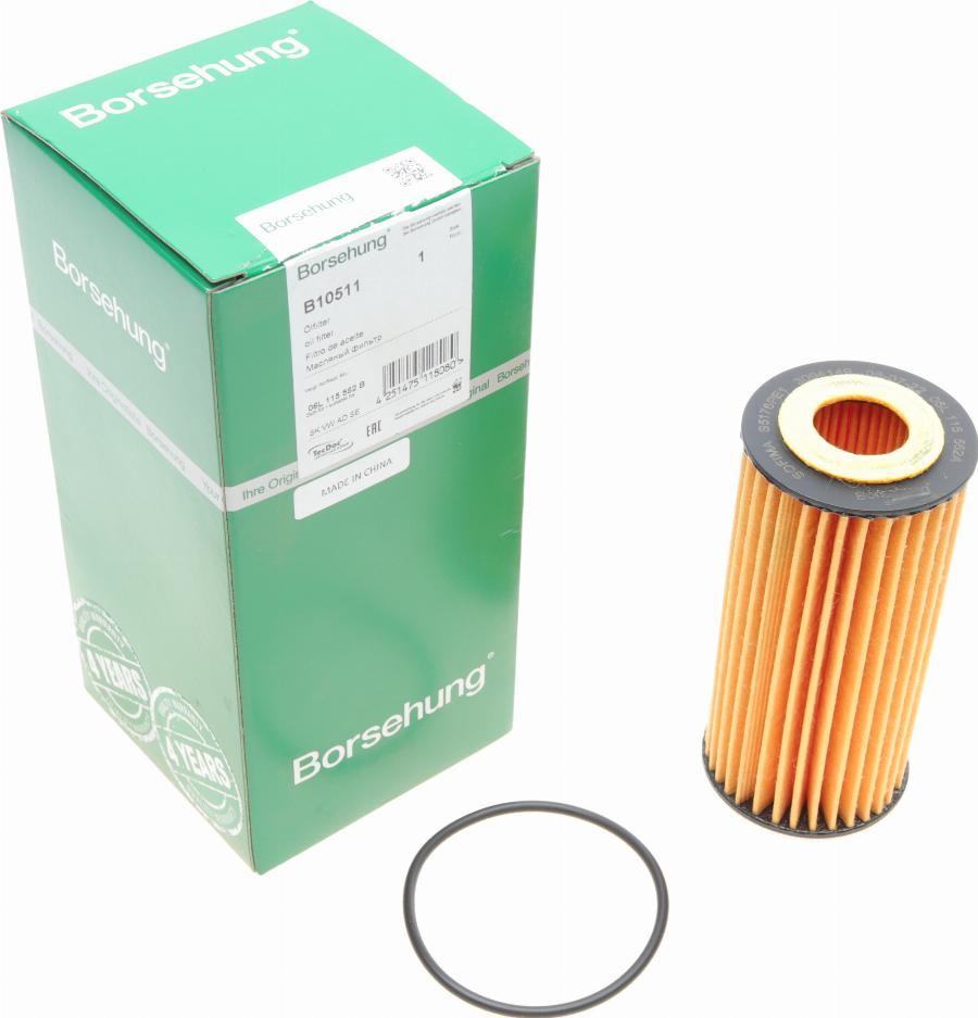 Borsehung B10511 - Оливний фільтр autodetail.com.ua