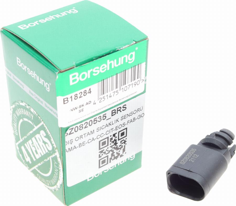 Borsehung B18284 - Датчик, зовнішня температура autodetail.com.ua