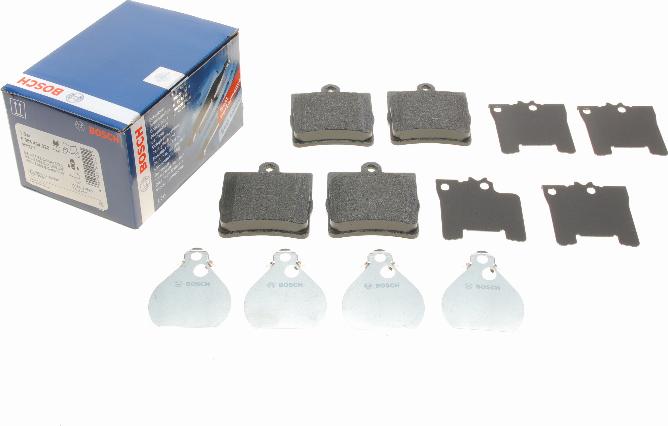 BOSCH 0 986 494 022 - Комплект гальмівних накладок, дискове гальмо autodetail.com.ua