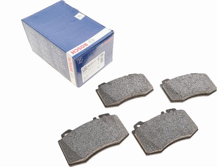 BOSCH 0 986 495 278 - Комплект гальмівних накладок, дискове гальмо autodetail.com.ua