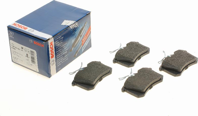 BOSCH 0 986 466 683 - Комплект гальмівних накладок, дискове гальмо autodetail.com.ua