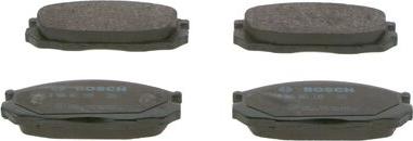 BOSCH 0 986 461 133 - Комплект гальмівних накладок, дискове гальмо autodetail.com.ua