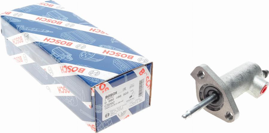 BOSCH 0 986 486 503 - Виконавчий циліндр приводу, зчеплення autodetail.com.ua