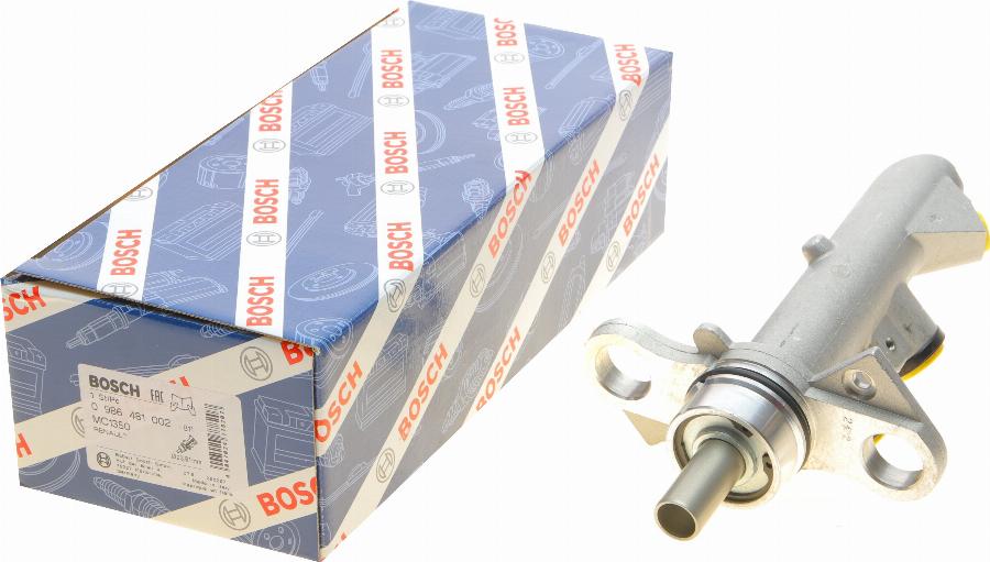 BOSCH 0 986 481 002 - Головний гальмівний циліндр autodetail.com.ua
