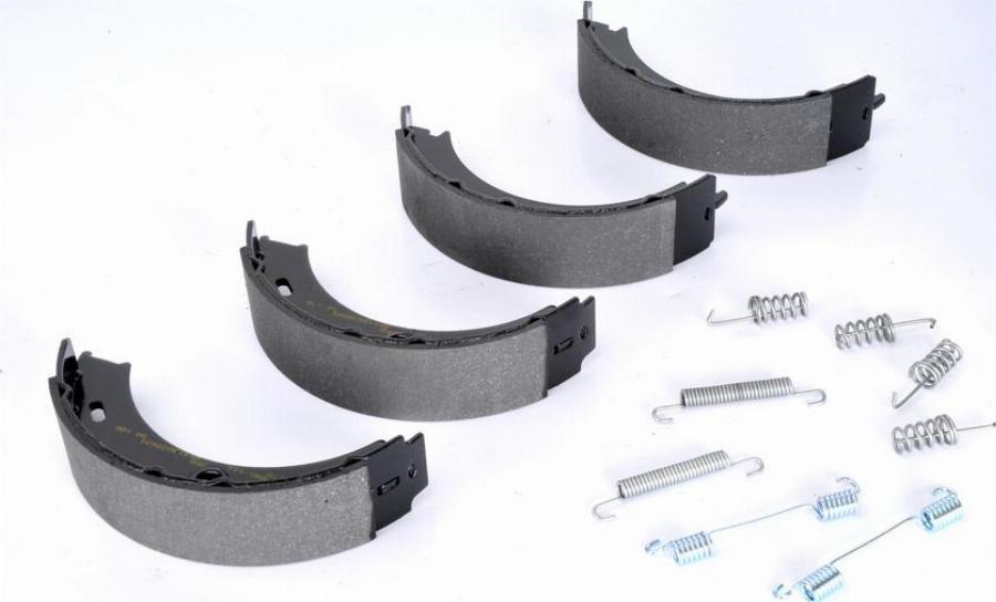 BOSCH 0 986 487 611 - Комплект гальмівних колодок, стоянкове гальмо autodetail.com.ua