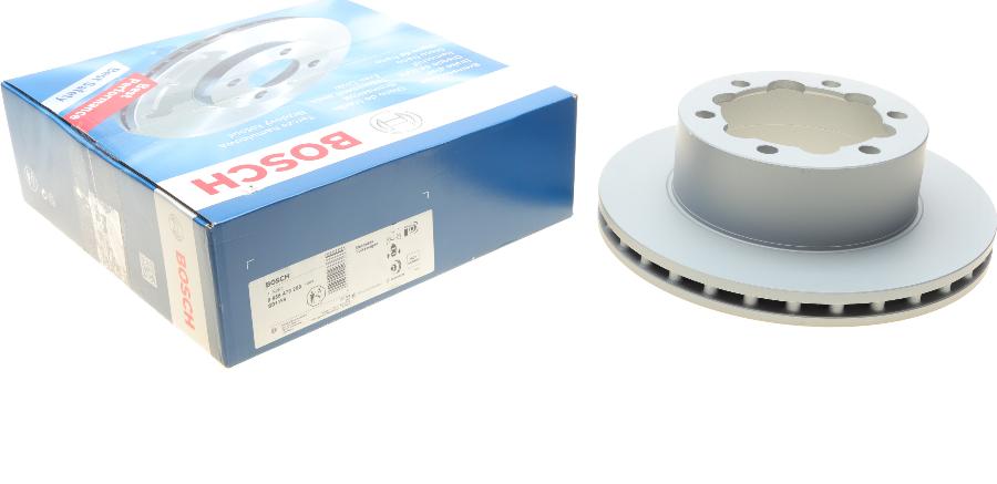 BOSCH 0 986 479 296 - Гальмівний диск autodetail.com.ua