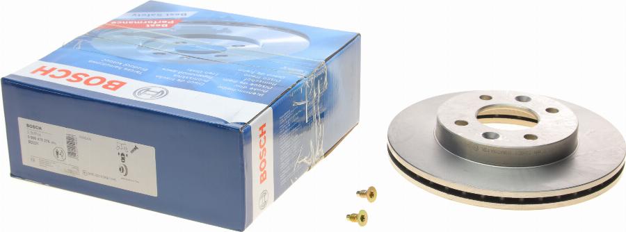 BOSCH 0 986 478 276 - Гальмівний диск autodetail.com.ua