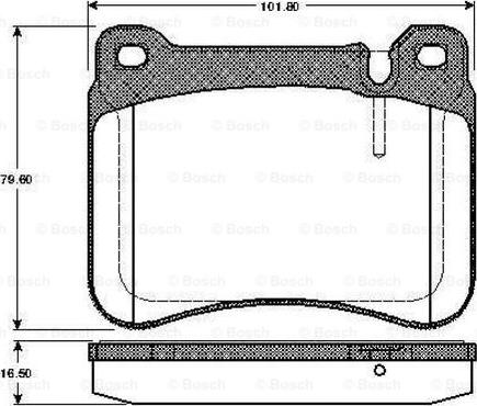 Mercedes-Benz 004420512090 - Комплект гальмівних накладок, дискове гальмо autodetail.com.ua